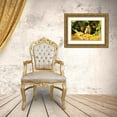 thumbnail image 3 of Grippo-Pike, Carrie Ann 24x17 Gold Ornate Wood Framed with Double Matting Museum Art Print Titled - Falling Leaves Fox, 3 of 4