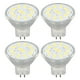 thumbnail image 2 of Bombilla LE Ds, 4 unids/set MR11 LED Spot M bombilla de lámpara M LED bombillas de foco impulsadas por el rendimiento, 2 of 14
