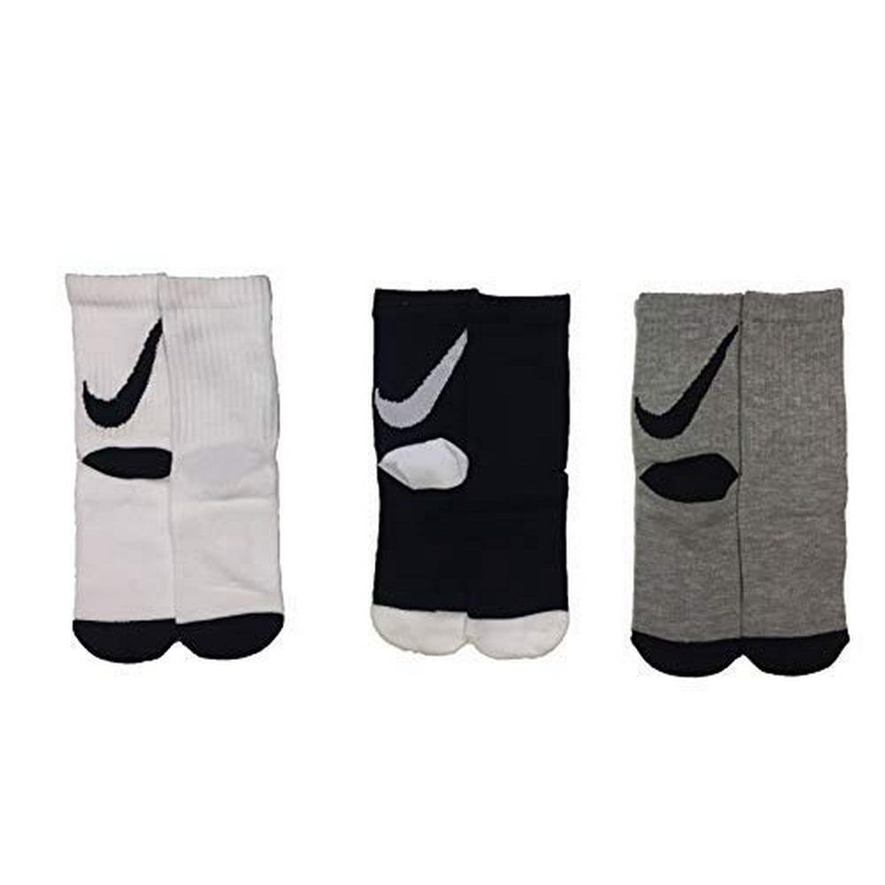 Nike Nike Baby Boy's Young Athletes Crew Socks 3 Pack 7C10C (4/5