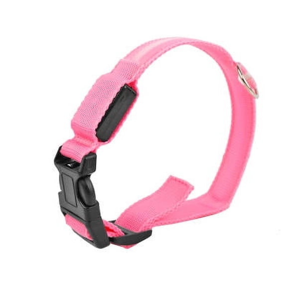 Glowing LED USB Rechargeable Pet Necklace Luminous Collar Light Up Flashing Cat Dog LED Collar