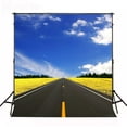 thumbnail image 2 of ABPHOTO Polyester 5x7ft Travel Road Backdrop For Photography Natural Scenery Background Studio Photo Prop Backdrops, 2 of 4