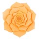 thumbnail image 1 of Flor de papel de bricolaje Sunnimix color naranja 40cm, 1 of 6