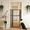 Black, variant on 59" Extra Tall Clear Pet Gate, 29"-37" Adjustable Pressure Mounted Dog Cat Barrier White
