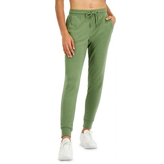 ID Ideology Women's Slim Leg Jogger Pants Green Size X-Large