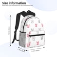 thumbnail image 4 of Fotbe Girl Rabbit Lightweight Casual Laptop Backpack for Men and Women, Daily use Waterproof backpack, Backpack for College, 4 of 8