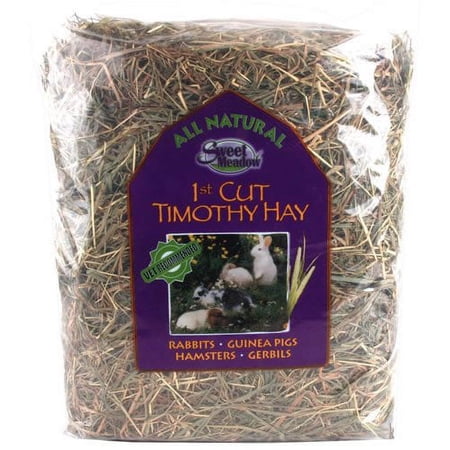 Sweet Meadow Farm 1st Cut Timothy Hay Small Pet Food, 40-oz bag