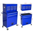 thumbnail image 3 of Kojooin 2-in-1 Steel Tool Chest with 8 Drawers – Lockable Rolling Tool Cabinet Storage Box for Garage, Workshop, Warehouse, Home, 3 of 7