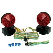 MaxxHaul 50015 12V LED Towing Lights with Magnetic Base-DOT Compliant