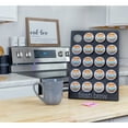 thumbnail image 3 of AuldHome Design Contemporary Coffee Pod Stand (Black); Enamelware Coffee Pod Holder, K-Cup Compatible, 3 of 9