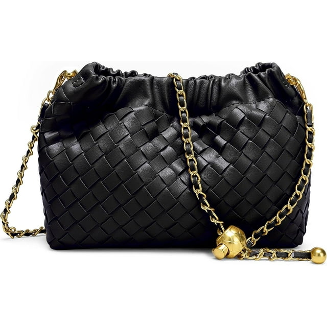 LHSHID Small Crossbody Bag For Women Trendy.Dumpling Bag Clutch Purse For Women Evening Bag Cloud Purse Vegan Leather Hobo Bag