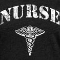 thumbnail image 3 of CafePress - Nurse Women's Dark T Shirt - Womens Football Shirt, 3 of 4