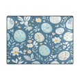 thumbnail image 5 of Yayeee Area Rugs for Living Room 5.2'x4' Non Slip Washable Bedroom Floor Carpet, Easter Eggs, 5 of 6