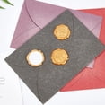 thumbnail image 3 of Adhesive Wax Seal Stickers 25PCS Flower Self- Adhesive Wax Seals Decorative Stamp Stickers Envelope Stickers for Decor Wedding Invitation Envelopes Craft Scrapbook Party Gift-Goldenrod DIY, 3 of 8