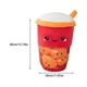 thumbnail image 3 of Advancent Cojín de peluche Boba Tea, taza de peluche, muñeca de juguete, taza de té con burbujas, cierre de cremallera extraíble para niñas, Type2 NO2, 3 of 6