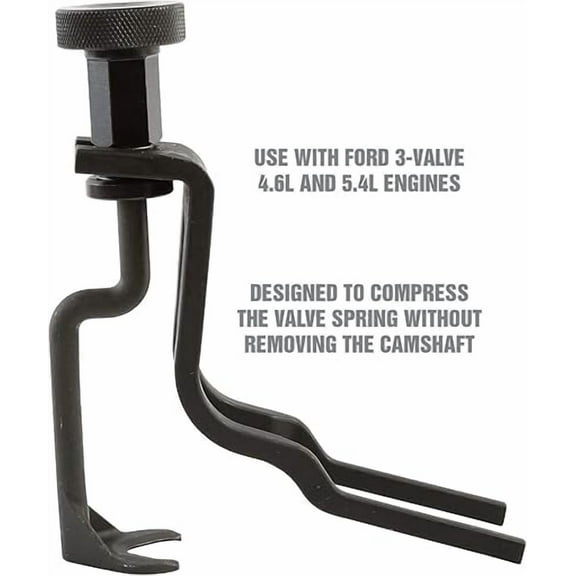 24429 Spring Compressor for Ford 3-Valve Engines, Ford Valve Spring Compressor for 4.6L and 5.4L Engine Repair, Rocker Arm Remover, Professional Mechanic’s Tool
