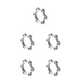 thumbnail image 3 of ZheElen Threaded Strong Toughness Hub Disk Conversion Seat Lightweight Waterproof Disc Brake Rotor Adapter Aluminum Alloy 44MM 5Set, 3 of 6