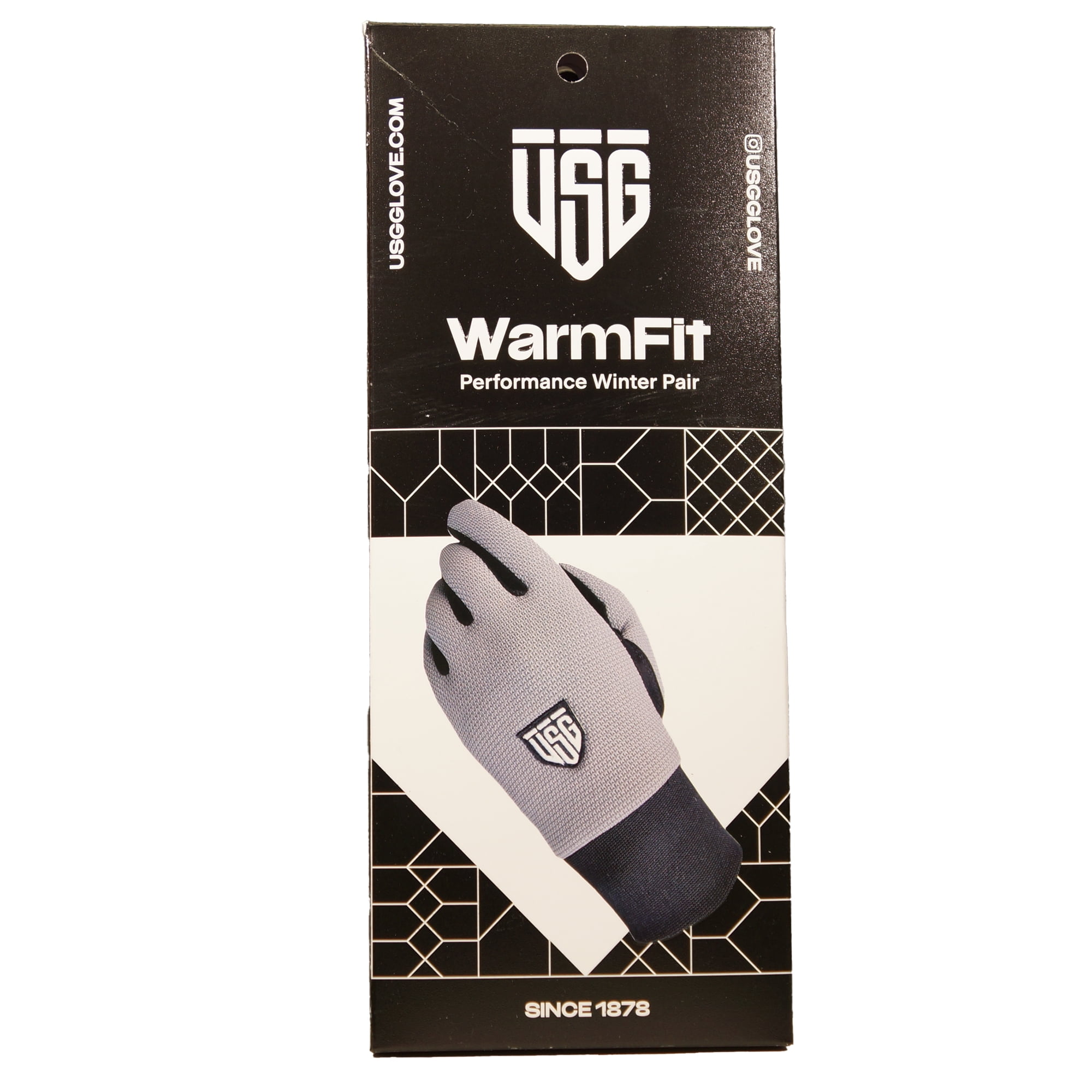 USG Golf Glove | Warm Fit - Pair | Winter Essential | Natural Leather Suede