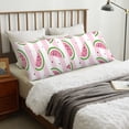 thumbnail image 6 of Naloa Watermelon Super Soft 20x60 Body Pillow Case,Long Side Hidden Zipper（PILLOWS ARE NOT INCLUDED）, 6 of 6