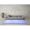 thumbnail image 3 of Ahgly Company Machine Washable Indoor Rectangle Oriental Blue Traditional Area Rugs, 8' x 12', 3 of 4