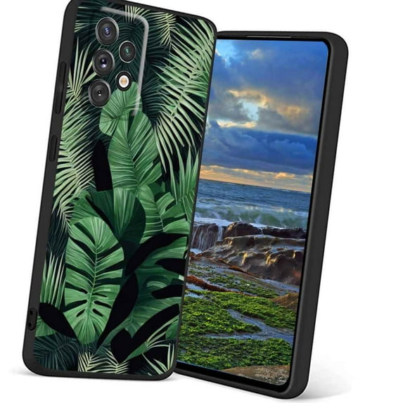 Tropical-362 Phone Case, Degined for Samsung Galaxy A52 5G Case Men Women, Flexible Silicone Shockproof Case for Samsung Galaxy A52 5G