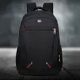 thumbnail image 4 of Mochila urbana Mochila escolar Mochila de trabajo y ocio Mochila escolar Mochila deportiva Mochila para portátil Compartimento para portátil Negro, 4 of 5