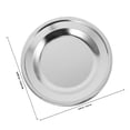 thumbnail image 2 of unbranded 2Ud Silver Stainless Steel Wine Coaster Para Protección De Superficies En Casa, 2 of 8