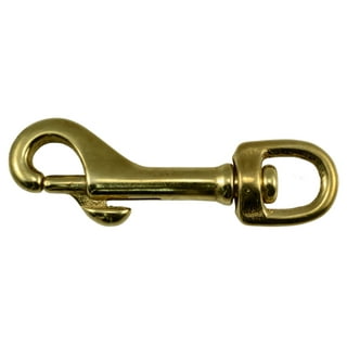 Hilason Swivel Eye Bolt Snap Clip Hooks Solid Brass – Hilason