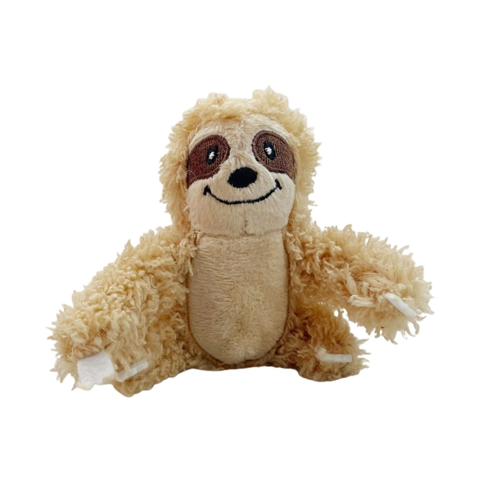 6 Pieces Zoo Friends Interactive Dog Toys Hide & Seek Dog Toys and Puppy Toys Colorful Squeaky Dog Toys Puzzles