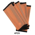 thumbnail image 2 of Greeniant 4 unids/set suministros de equipo para caballos cubierta de mosquitera transpirable para montar fácilmente equipo ecuestre Ropa para mascotas Naranja, 2 of 6