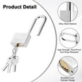 thumbnail image 5 of 50 x 20 x 103mm Heavy Duty Lock Alloy Steel High Security Padlock with 4 Keys, 5 of 7