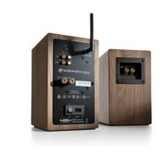 Audioengine HD4 120W Wireless Bluetooth Bookshelf Stereo System - Walnut, aptX,