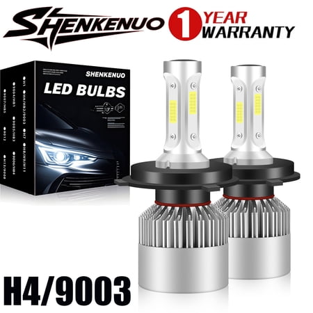 For 2006-2014 Honda Ridgeline LED Headlight Bulbs High Low Beam Combo H4/9003 Lamp 80W 8000LM 2PCS