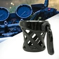 thumbnail image 2 of Portavasos para motocicleta, cesta de fácil instalación, accesorio ajustable para motocicleta, soporte de manillar resistente Universal duradero , negro, 2 of 8