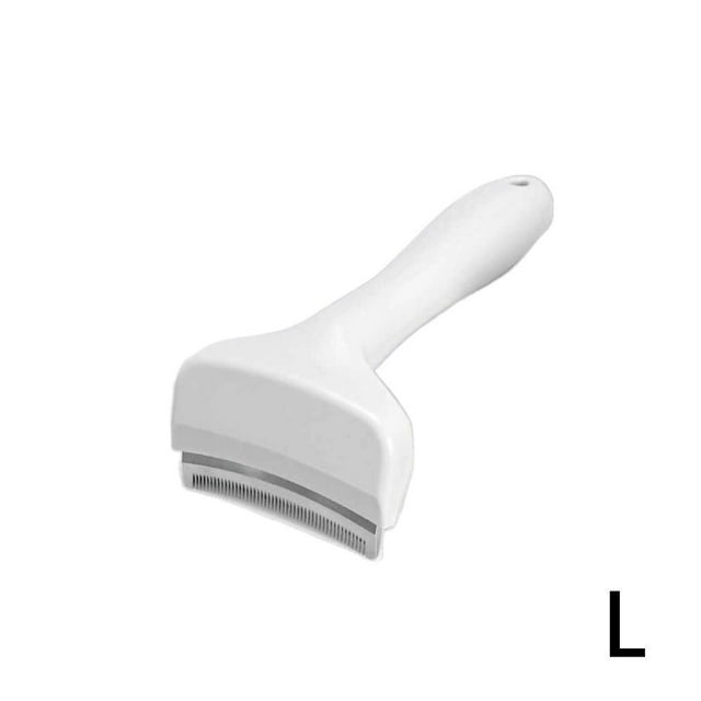 Daily Mix Store V-Tooth Deshedding Comb for Dogs & Cats Pet Hair Removal Tool with Ergonomic Handle, Tight V-Shaped Teeth Grooming Brush for All Coat Types