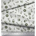 thumbnail image 3 of Soimoi Poly Georgette Fabric Chick,Egg & Rabbit Animal Print Fabric by Yard 42 Inch Wide, 3 of 3
