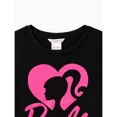 thumbnail image 4 of Barbie Womens Graphic Tee Heart Letter Print Short Sleeves Cotton Outfits Gifts Sizes S-XXL, 4 of 7