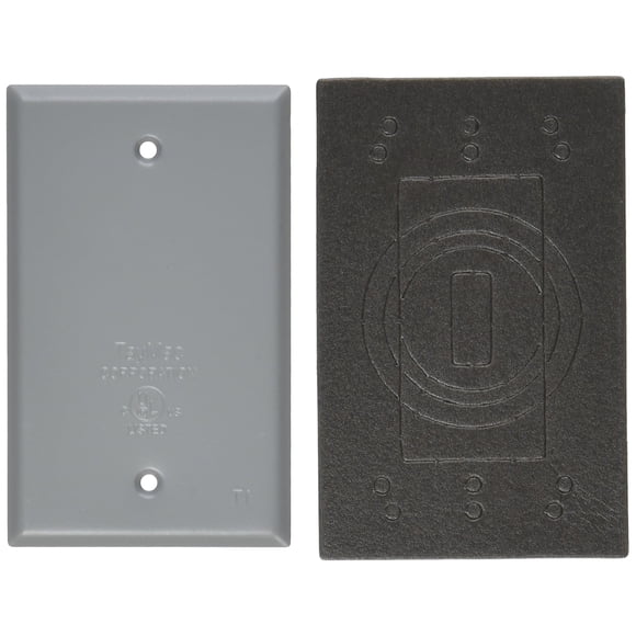 Cubierta para dispositivo TayMac BC100S resistente a la intemperie, de una unidad, gris
