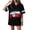 Black Short Sleeve, variant on Usa Soccer Jersey for Women Crew Neck Football Fashion Shirts Short Sleeve Comfy Soccer Ball Graphic 2026 Shirt Spain Brazil Argentina France Germany Portugal Light Blue 2XL