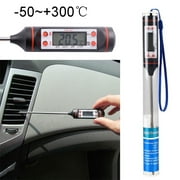 Yannee Auto Car Vehicle Air Conditioning Outlet LCD Digital Thermometer Gauge Tool New