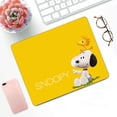 thumbnail image 4 of Alfombrilla de ratón para juegos con dibujos de perros Snoopy, tamaño pequeño, para PC, decoración de escritorio, oficina, escritorio, 4 of 5