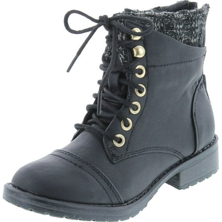

Steve Madden Girls Jacksin Boots Black 1