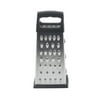 Bene Casa Hand-Held, 4-Way Grater, Stainless-Steel Blade Grater, Comfort Handle Grater, Easy to Use, 4-Cut Grater for Cheese, Fruit and More