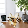 thumbnail image 2 of Wooden Animal Eyeglass Stand Puppy, Kitten, and Owl Shaped Stand for Glasses Storage and Display for office Desk Home Decor, 2 of 4