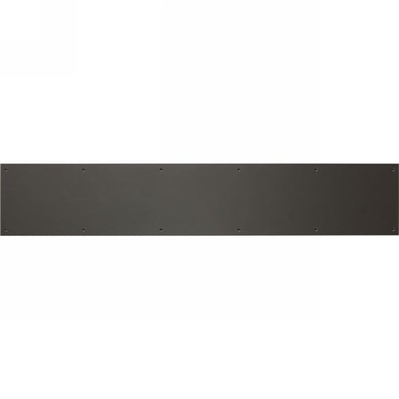 BRASS Accents A09-P0640-613KPMAG Oil Rubbed Bronze 6" x 40" Kick Plate Powder Coated Magnetic Mount