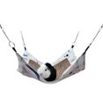 thumbnail image 1 of Small Animals Hammock, Rattan Comfortable Heat Dissipation Small Animal Hammock Cooling Mat  For Rodent For Guinea Pig For, 1 of 8