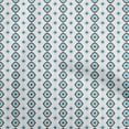thumbnail image 1 of oneOoneCottonFlexBabyBlueFabricAsianBlockSewingFabricByTheYardPrintedDiyClothingSewingSupplies40InchWide, 1 of 4