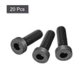 thumbnail image 3 of M6x20mm Hex Socket Thin Head Cap Screw Bolts 12.9 Grade Carbon Steel 20 Pack, 3 of 5