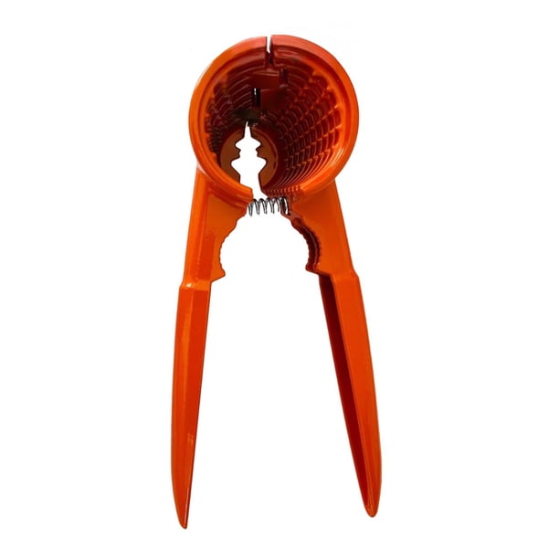 Cascanueces de aleación de aluminio para nueces, avellanas y nueces pecanas, con mango ergonómico antideslizante.