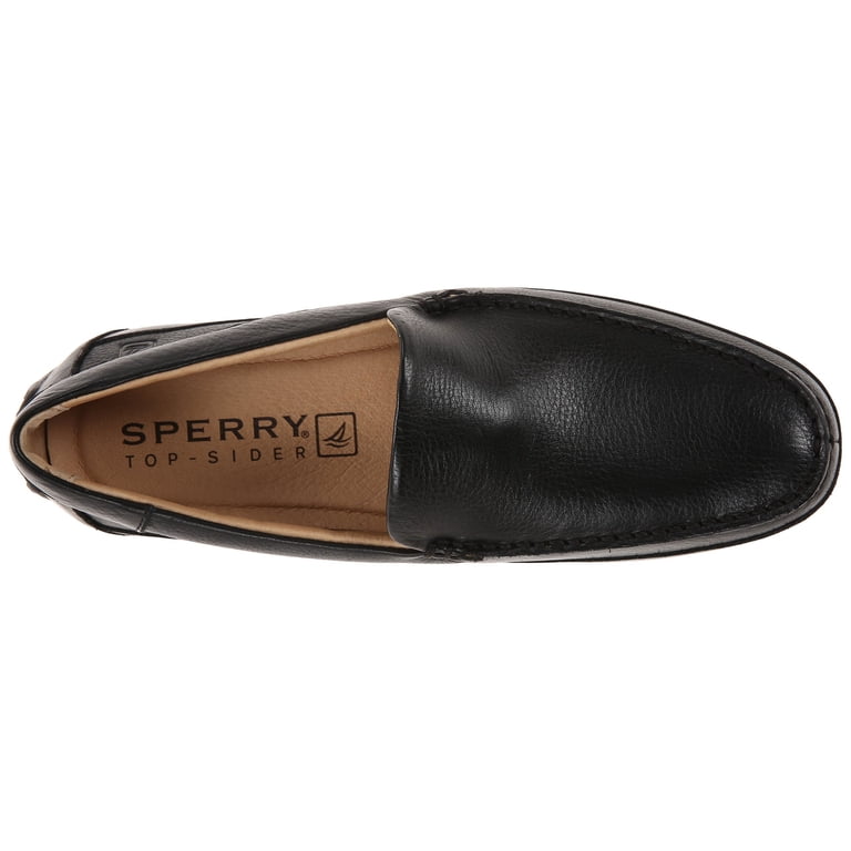 Sperry Hampden Venetian Black Leather Slip-On Loafers for Men_11.5 Sperry Hampden Venetian Casual Loafer - Black Men main image 4