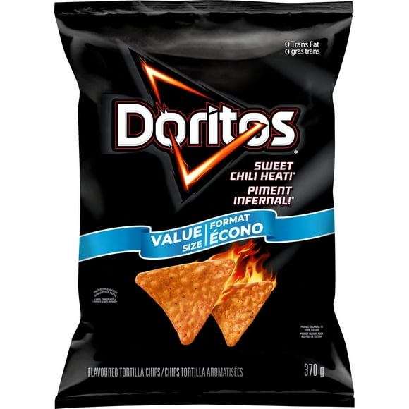 Doritos Chips tortilla aromatisées Piment infernal! 370g